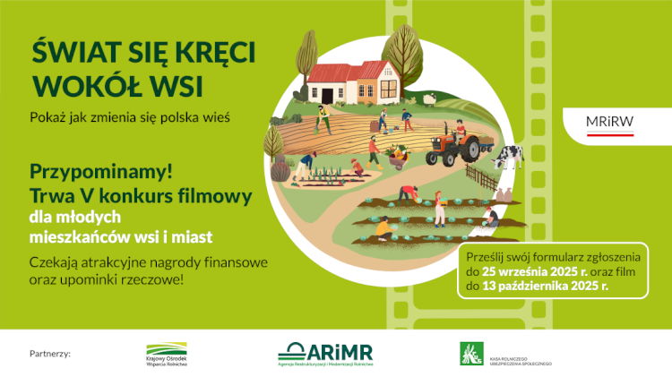 Infografika przypominająca V konkursu_X
